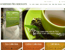 Tablet Screenshot of northern-tea.com